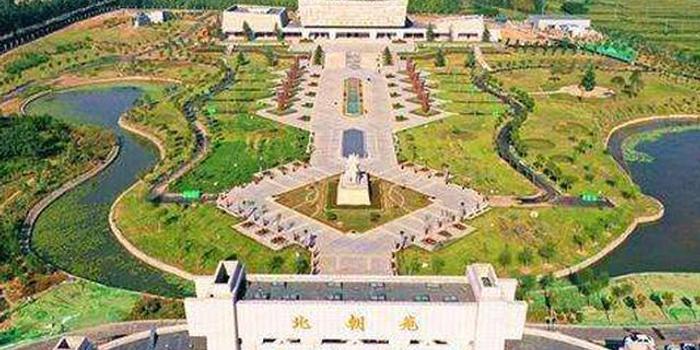 A scenic view of Handan Cixian Northern Dynasties Tombs