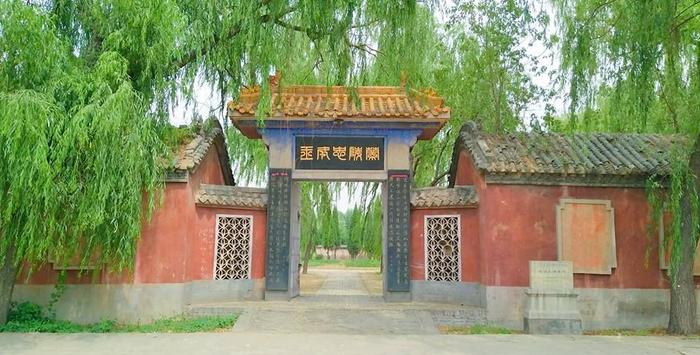 A scenic view of Handan Cixian Northern Dynasties Tombs
