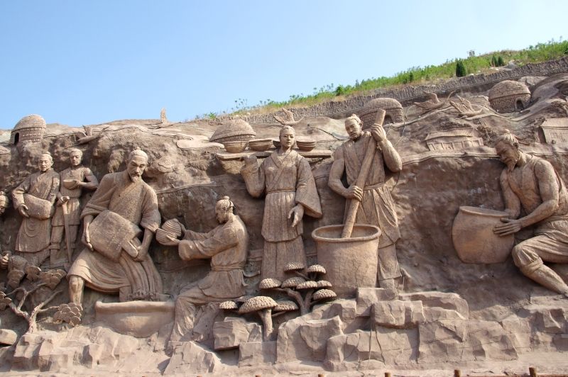 A scenic view of Handan Cizhou Kiln Site