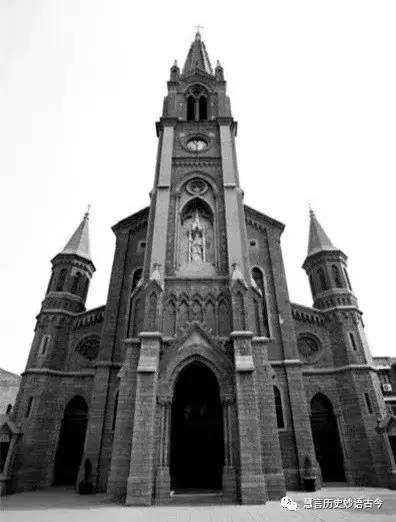 A scenic view of Handan Daming Catholic Church