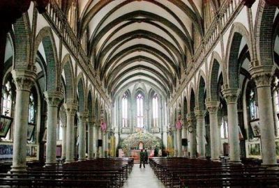 A scenic view of Handan Daming Catholic Church