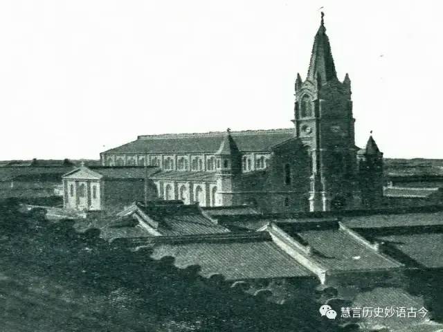 A scenic view of Handan Daming Catholic Church