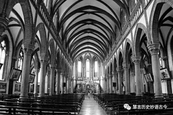 A scenic view of Handan Daming Catholic Church