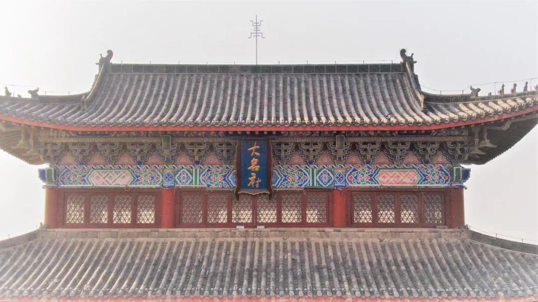 A scenic view of Handan Damingfu Ancient City Site