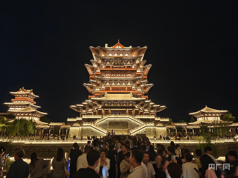 A scenic view of Handan Damingfu Ancient City Site