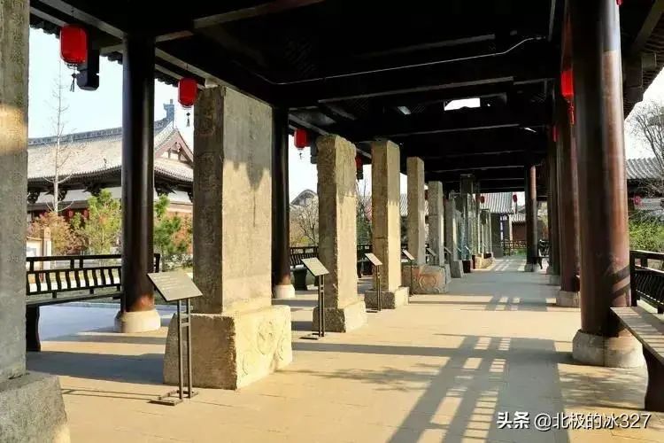 A scenic view of Handan Di Renjie Shrine Stele