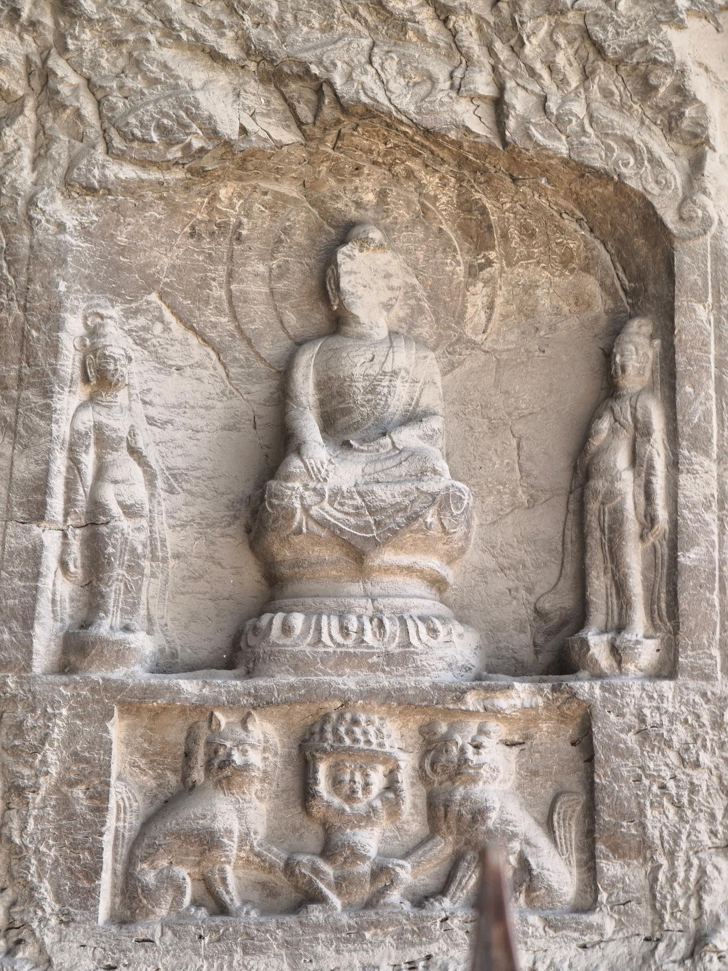 A scenic view of Handan Fahua Cave Grottoes