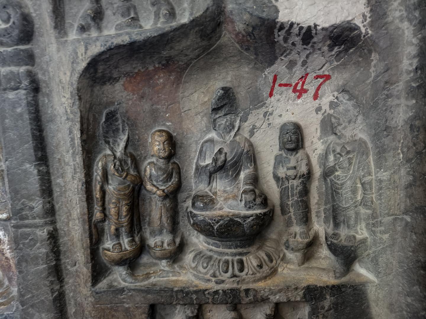 A scenic view of Handan Fahua Cave Grottoes