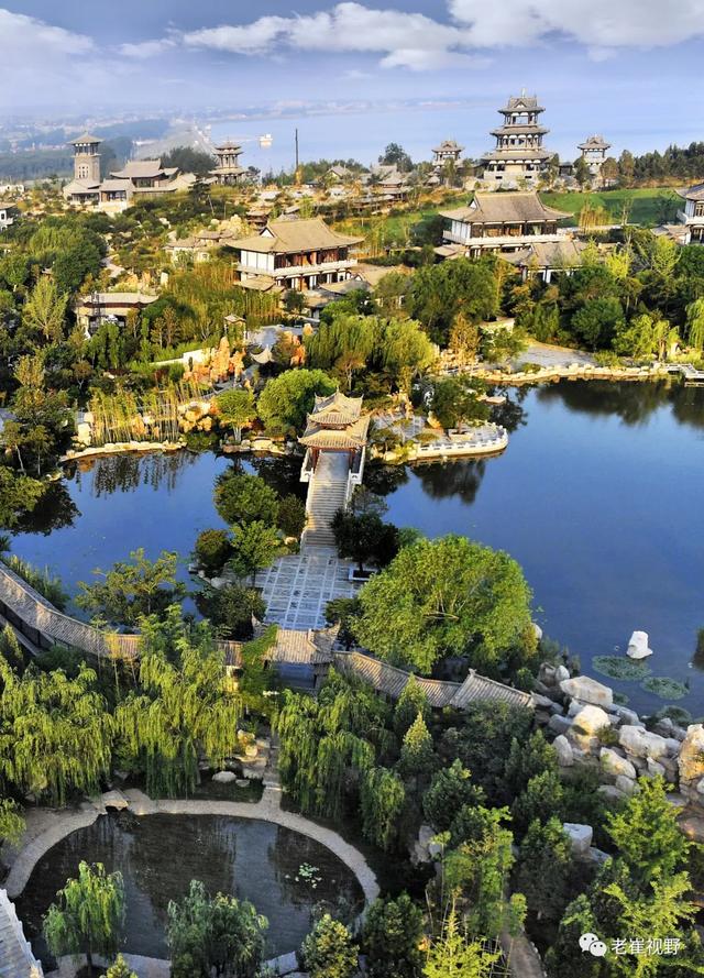 A scenic view of Handan Fuyang River West Eight Sluices