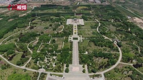 A scenic view of Handan Guzhen Ancient City Site