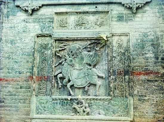 A scenic view of Handan Guzhen Ancient City Site