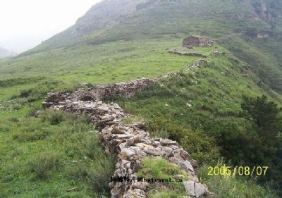 A scenic view of Handan Jiangou Site