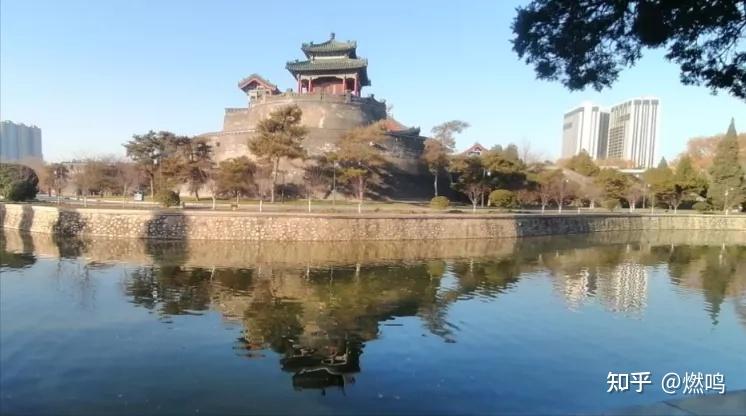 A scenic view of Handan Jiangwucheng Site