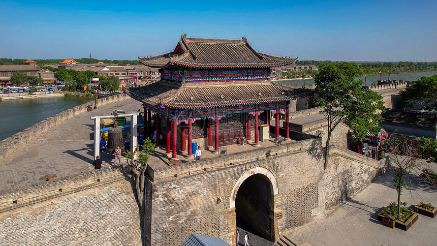 A scenic view of Handan Jiangwucheng Site