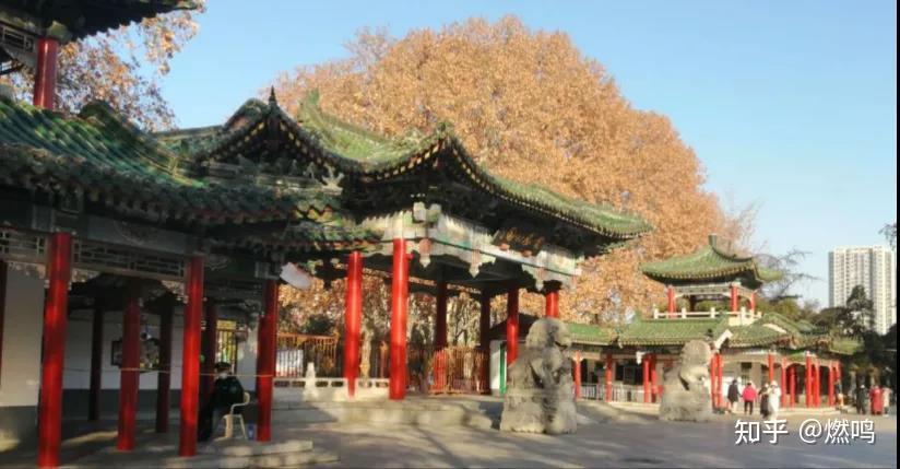 A scenic view of Handan Jiangwucheng Site