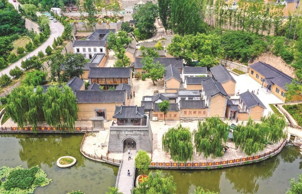 A scenic view of Handan Jinjiluyu Border Region Government Site