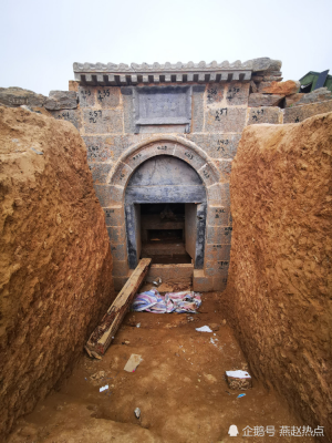 A scenic view of Handan Lincun Tomb Group