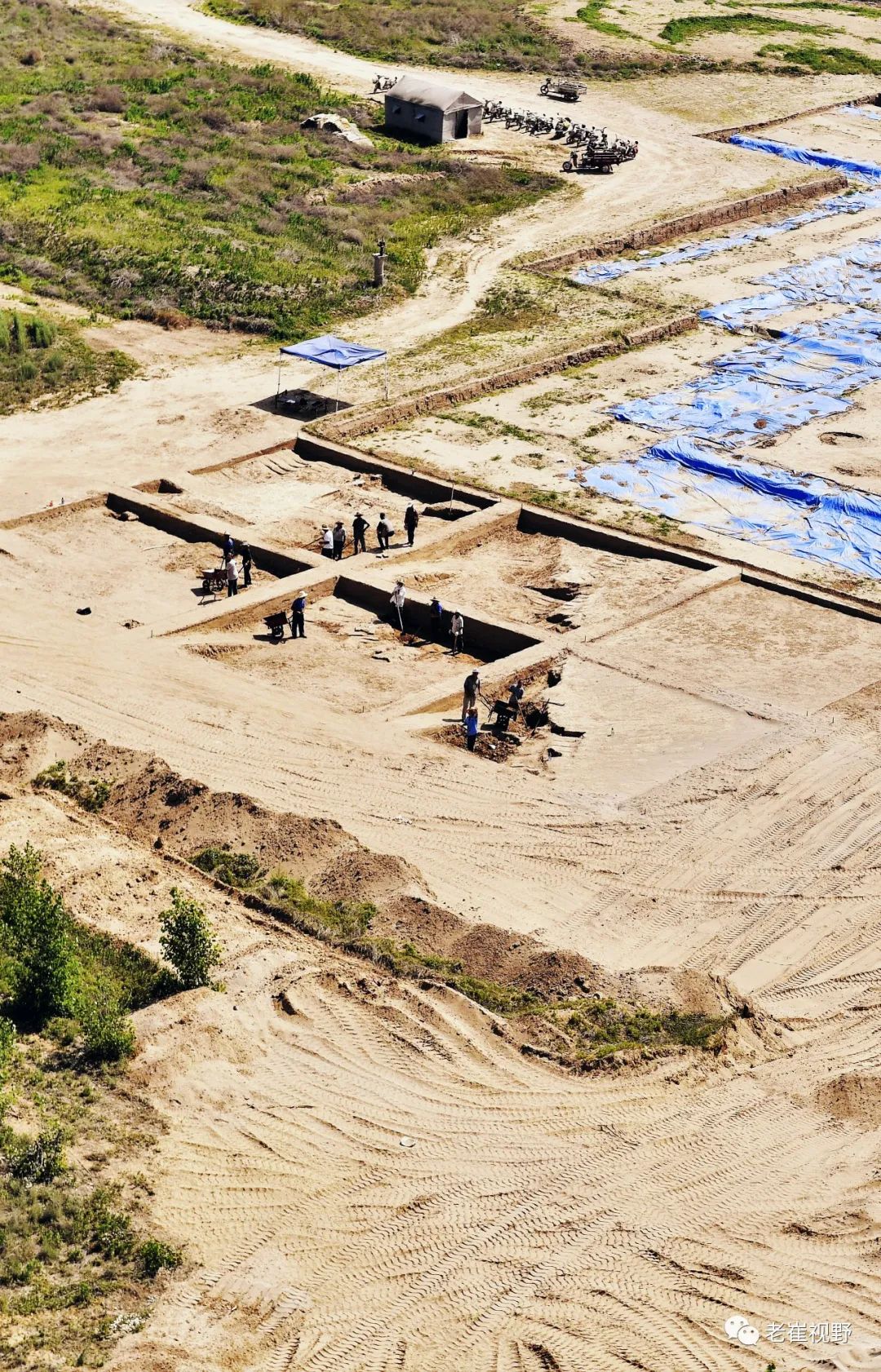 A scenic view of Handan Nanchengcun Site