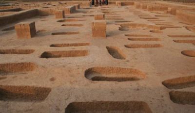 A scenic view of Handan Nanchengcun Site