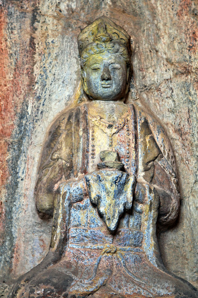 A scenic view of Handan Quli Thousand Buddha Grottoes