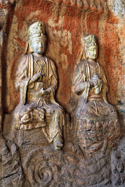 A scenic view of Handan Quli Thousand Buddha Grottoes