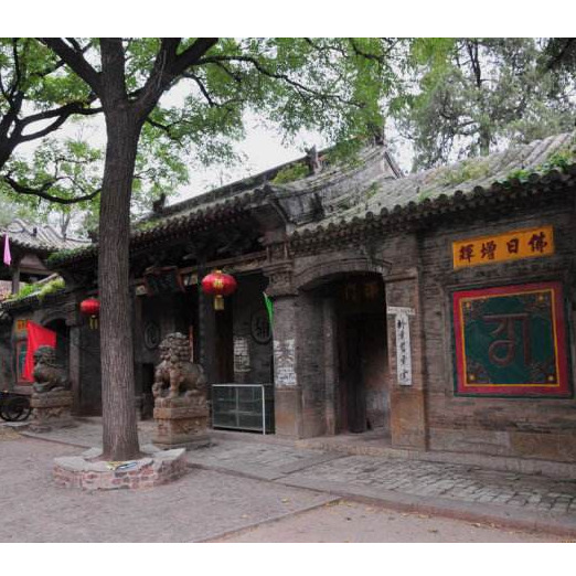 A scenic view of Handan Shexian Qingquan Temple