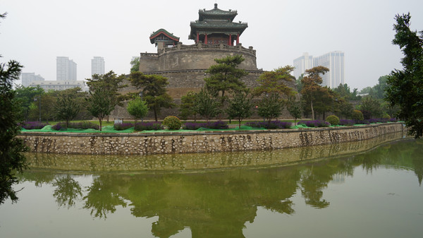 A scenic view of Handan Shibeikou Site