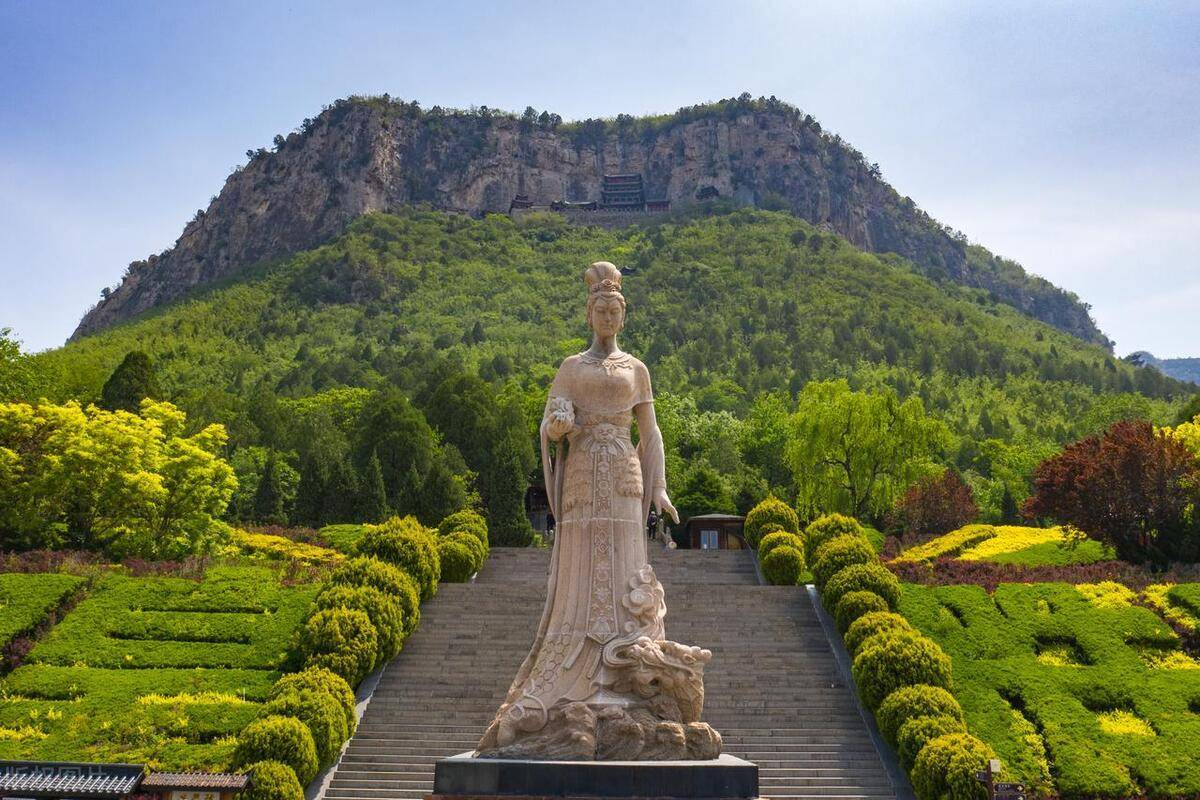 A scenic view of Handan Shibeikou Site