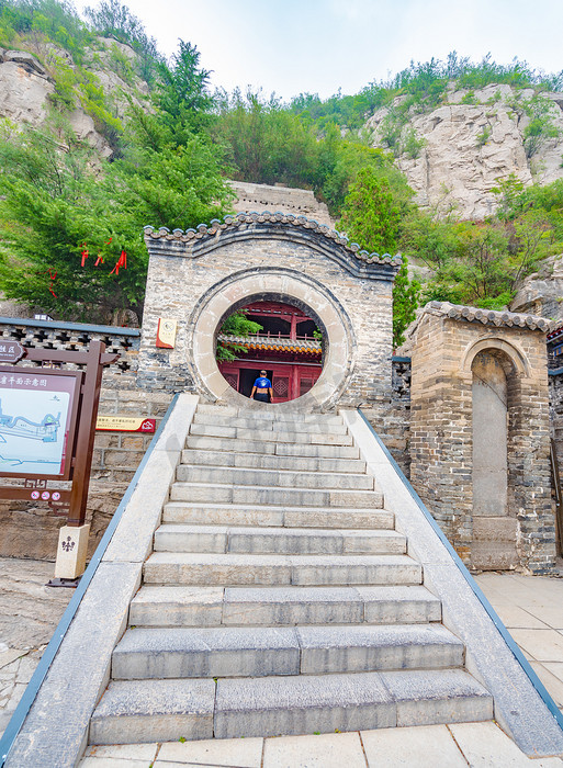 A scenic view of Handan Shibeikou Site