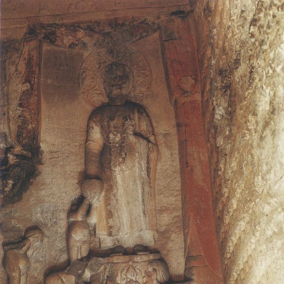 A scenic view of Handan Shuiyu Temple Grottoes