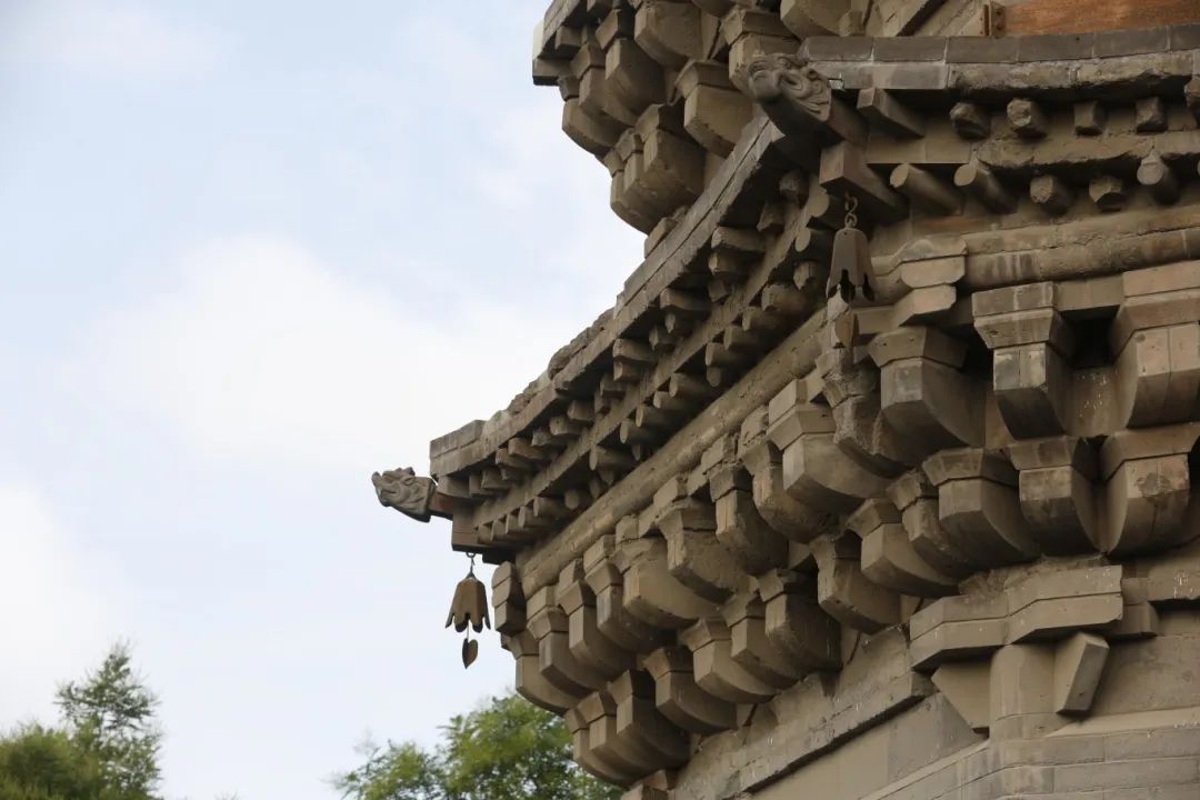 A scenic view of Handan Wu An Relic Pagoda