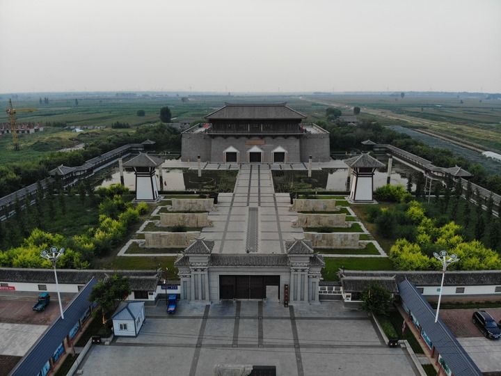 A scenic view of Handan Yecheng Site