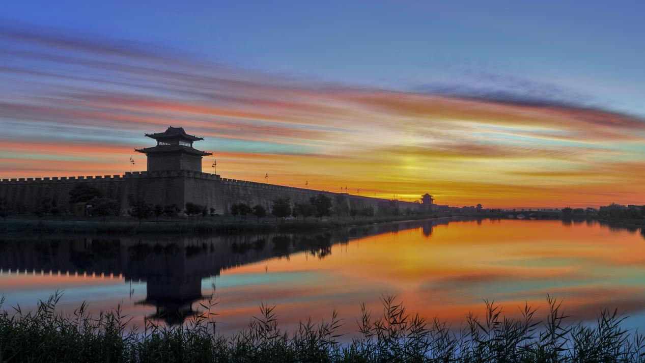 A scenic view of Handan Yongnian City Wall