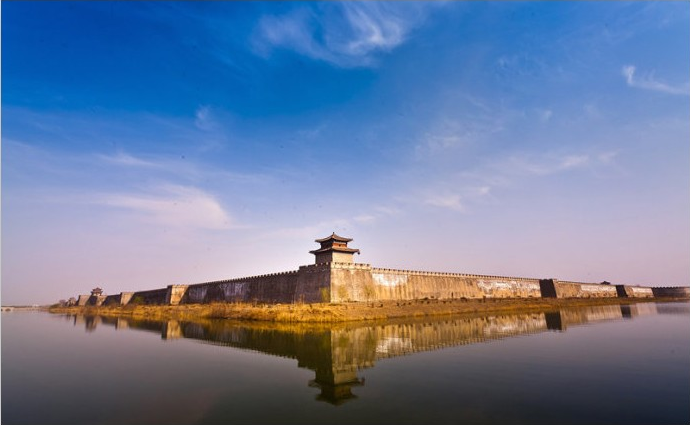 A scenic view of Handan Yongnian City Wall