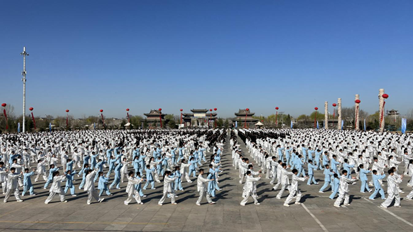 A scenic view of Handan Yongnian City Wall
