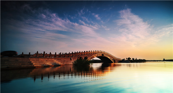 A scenic view of Handan Yongnian City Wall