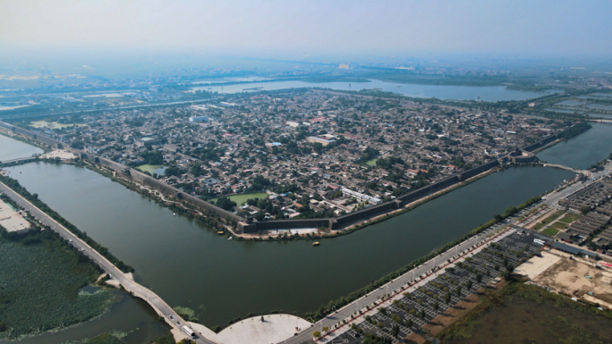 A scenic view of Handan Yongnian City Wall