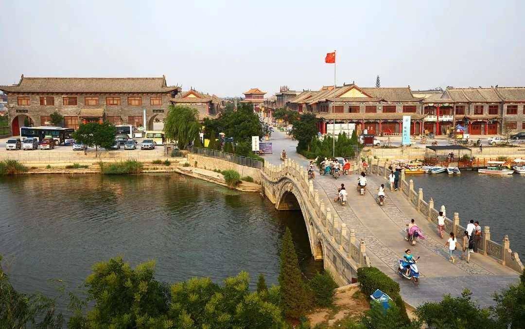 A scenic view of Handan Yongnian City Wall