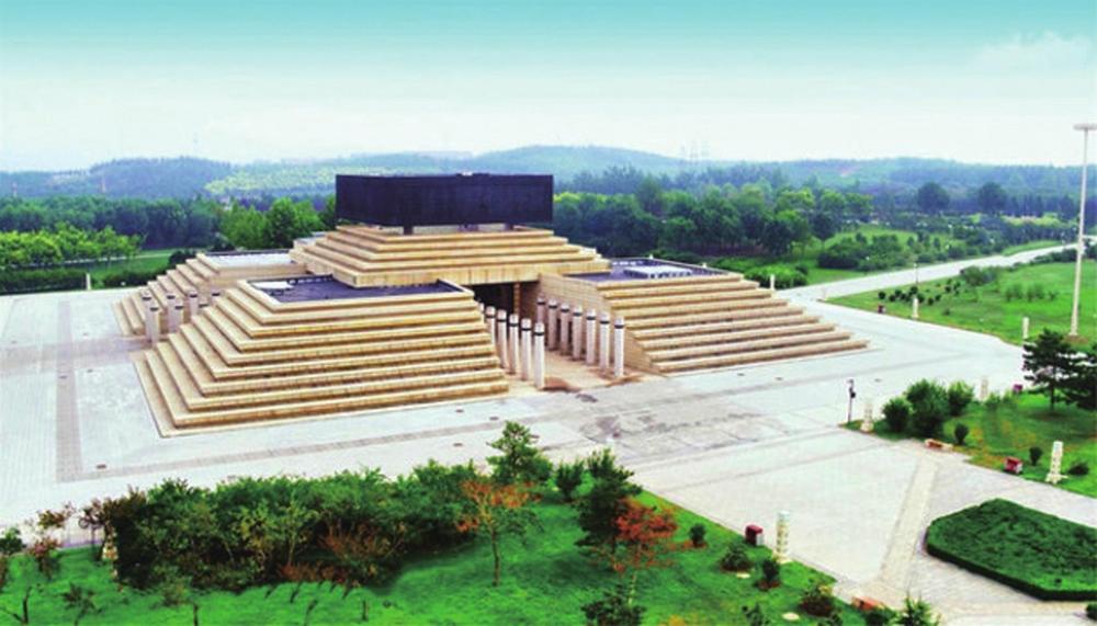 A scenic view of Handan Zhao Handan Ancient City Site
