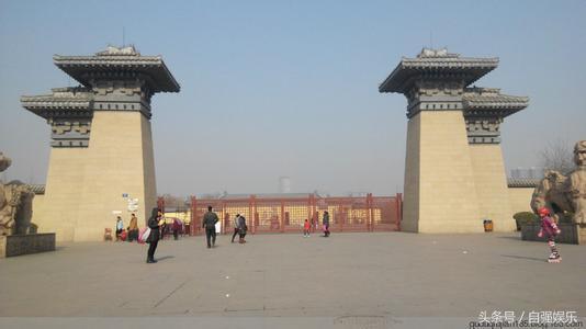 A scenic view of Handan Zhao Handan Ancient City Site