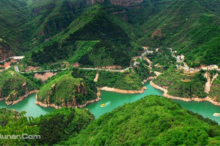A scenic view of Handan Zhao Handan Ancient City Site