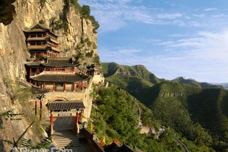 A scenic view of Handan Zhao King Mausoleums