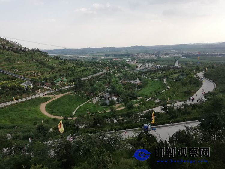 A scenic view of Handan Zhushan Stone Carvings