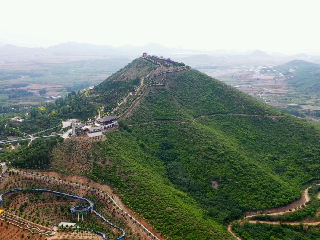 A scenic view of Handan Zhushan Stone Carvings