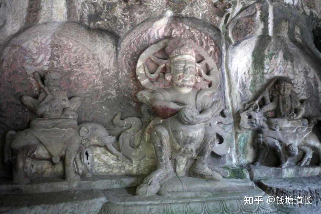 A scenic view of Hangzhou Baochengsi Mahegela Zaoxiang