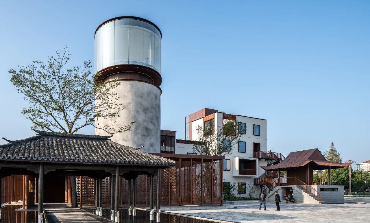 A scenic view of Hangzhou Cangqian Liangcang