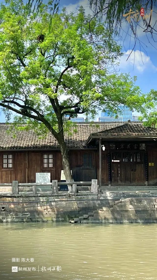 A scenic view of Hangzhou Cangqian Liangcang