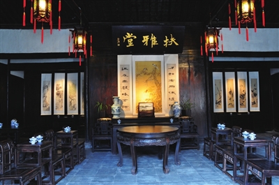 A scenic view of Hangzhou Cangqian Liangcang