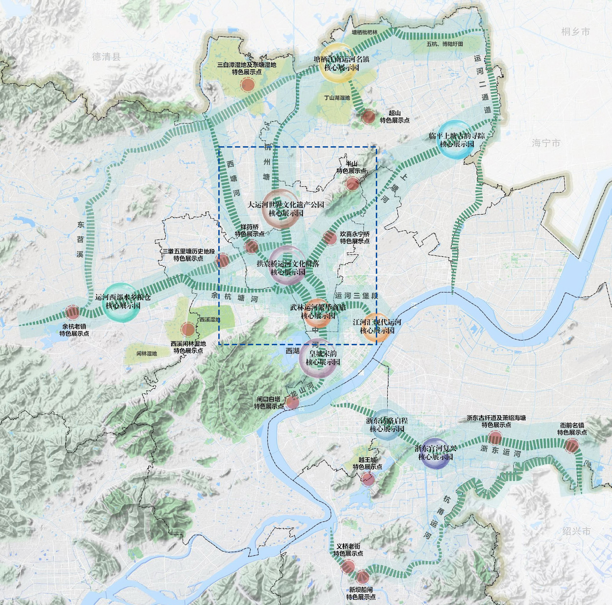 A scenic view of Hangzhou Dayunhe