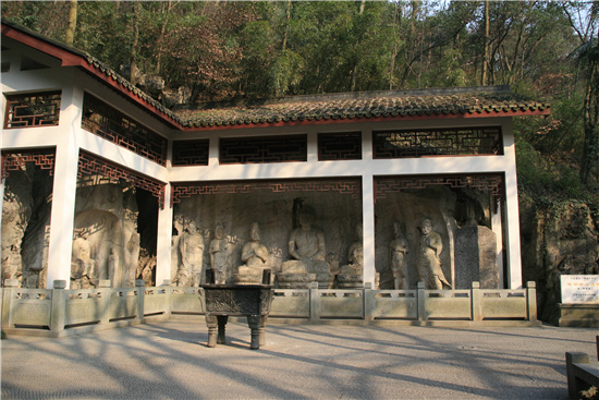 A scenic view of Hangzhou Feilaifeng Zaoxiang